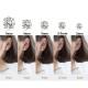 Titanium stud earrings (studs) Spikes T23ER01 with cubic zirconia from 2 to 5 mm (pair)