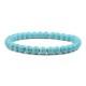 Thin bracelet made of stone 0235 turquoise