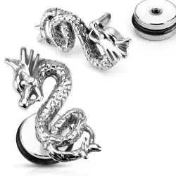 Earring PiercedFish PSFX-67-1 in the shape of a dragon (imitation plug) (1 pc)