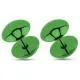 Earring made of steel PiercedFish PSFX-52 (fake-plug blende) round shape (1 pc)