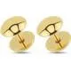 Earring made of steel PiercedFish PSFX-52 (fake-plug blende) round shape (1 pc)