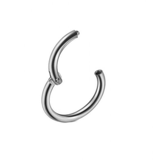 Кольцо-кликер 1.2 мм (титан гипоаллергенный, защёлка-клик) - Клікери