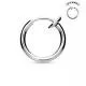 False earring (clip, imitation piercing) made of PiercedFish SEP45 steel for the ear, helix, nose, septum (1 pc)
