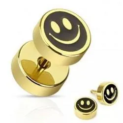 PiercedFish PSFX-56 round earring (imitation plug) (1 pc)