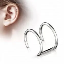 Steel clip 7 mm for helix Spikes RSFX-01 imitation ear cartilage piercing (1 pc)