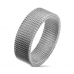Кольцо Цепь из стали Spikes R8013 гибкое (1 шт.)