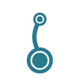 Diagram: Banana barbells with stones