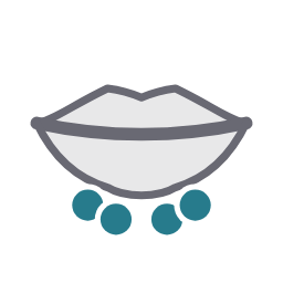 Diagram: Shark bites piercing