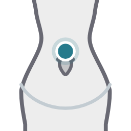 Navel piercing